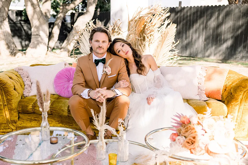 70s inspired wedding