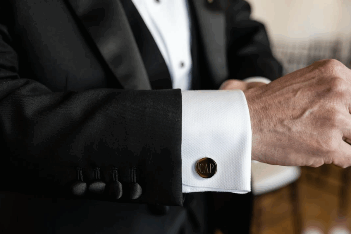 Melrose Groom Cuff Links