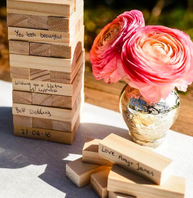 Wedding Jenga